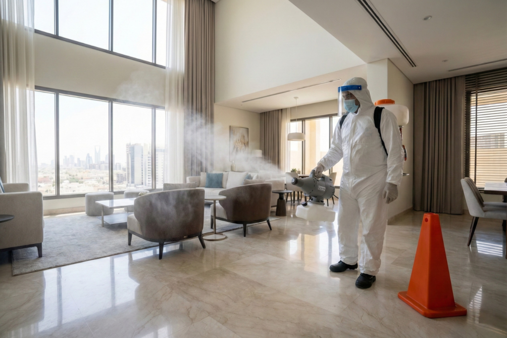 تعقيم وتنظيف